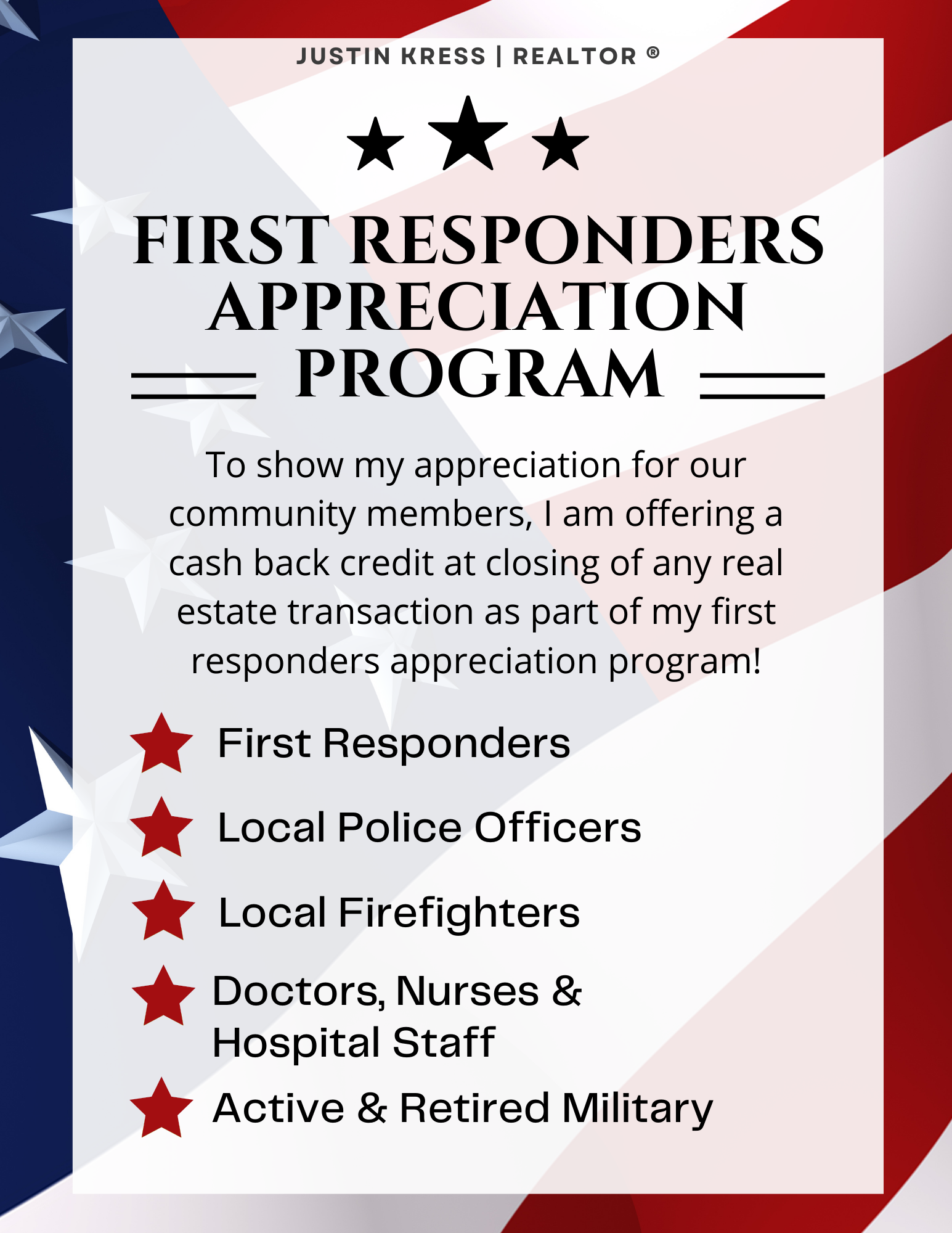 first responder appreciation